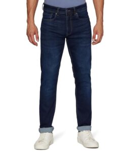 Classic straight leg jeans with timeless design