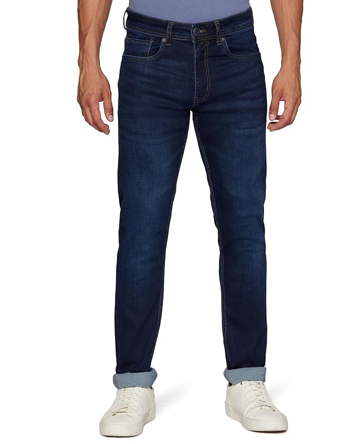 Classic straight leg jeans with timeless design